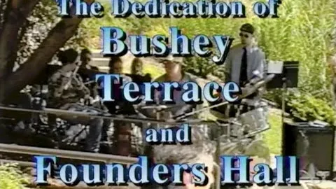 The Dedication of Bushey Terrace and Founders Hall